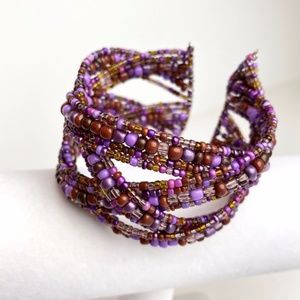 NORDSTROM Beaded Cuff Bracelet